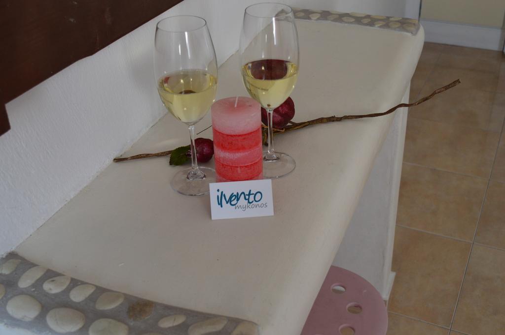 Il Vento Mykonos Lejlighed Glastros  Værelse billede